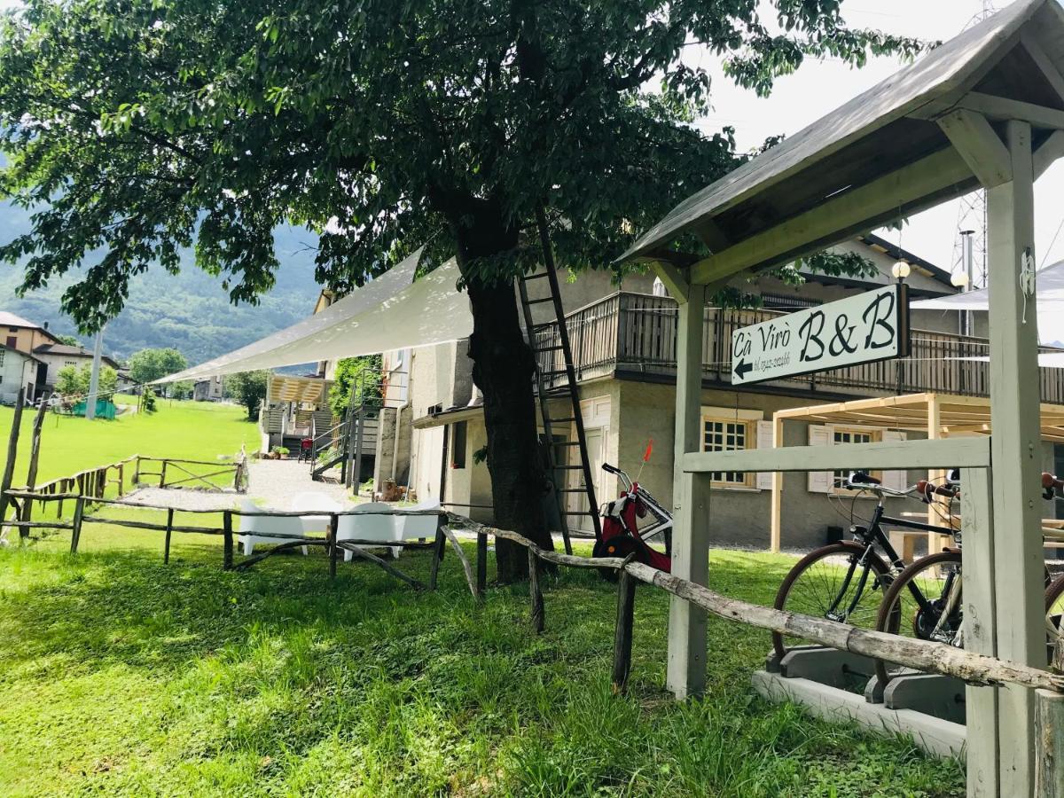 Cà Virò Acomodação com café da manhã Albosaggia Exterior foto